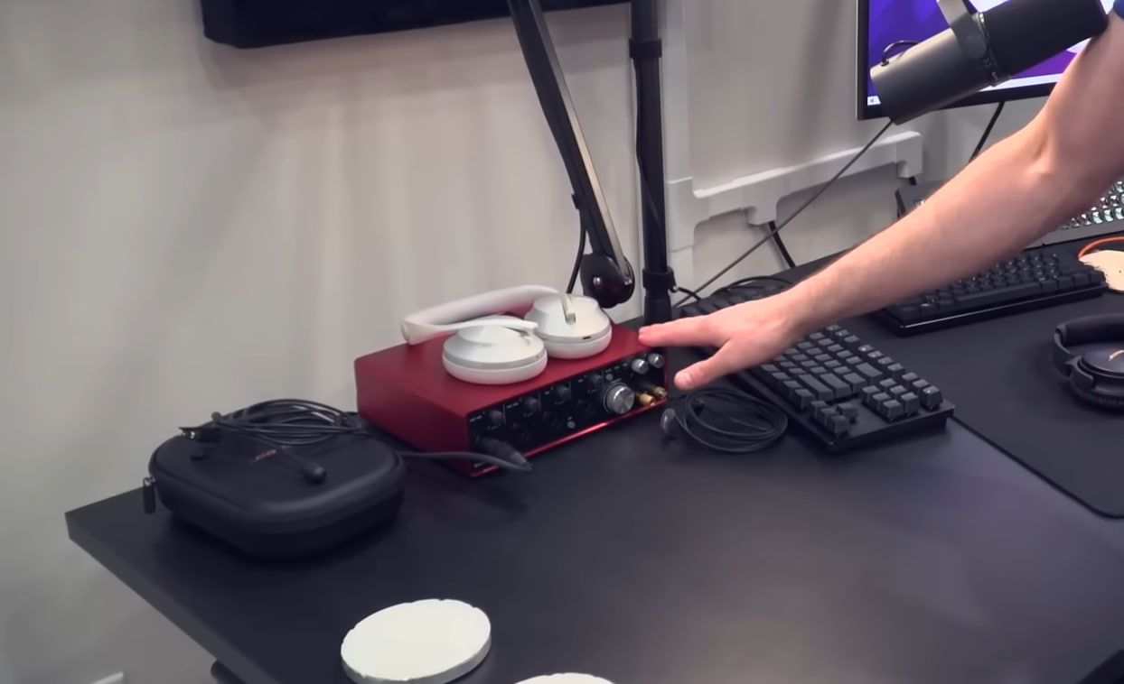 Focusrite Scarlett 18i8 in Nick Eh 30's setup — from review